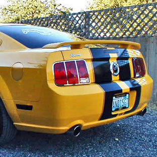 05+ Mustang Stainless Steel Tail Light Bezels