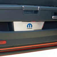 Challenger 2pc Door Badge Plate w/MOPAR Omega M Inlay - 08-14