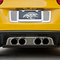 Corvette C6 Exhaust Filler Panel NPP Exhaust "Billet Style"