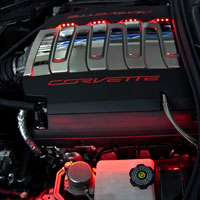 Corvette C7 2pc Fuel Rail Lighting Kit - 2014+
