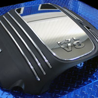 Charger & Chrysler 300 Engine Shroud Trim Kit Stainless - 11-13