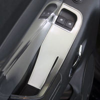 Camaro 2pc Door Handle Pull/Switch Deluxe Trim Plate - 10-11