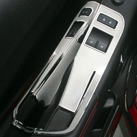 Camaro 2pc Door Handle Pull/Switch Deluxe Trim Plate - 10-13