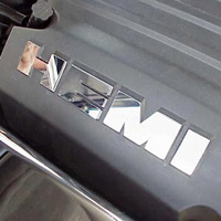 Challenger 5.7 Polished Stainless Hemi Letters - 2007-2015