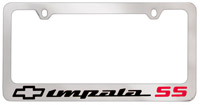 Impala SS License Plate Frame