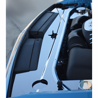 Challenger 4pc Header Plate Polished - 2008-2015