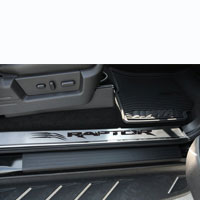 Ford F150/Raptor 2pc Doorsills Front Brushed/Polished - 10-14