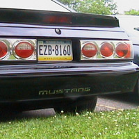 Mustang Inserts with GT Inserts 1987-1993