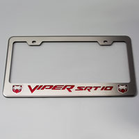 Viper "Fangs" Gen 3 SRT 10 License Plate Frame