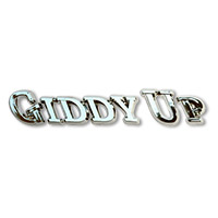 "Giddy Up" Emblem